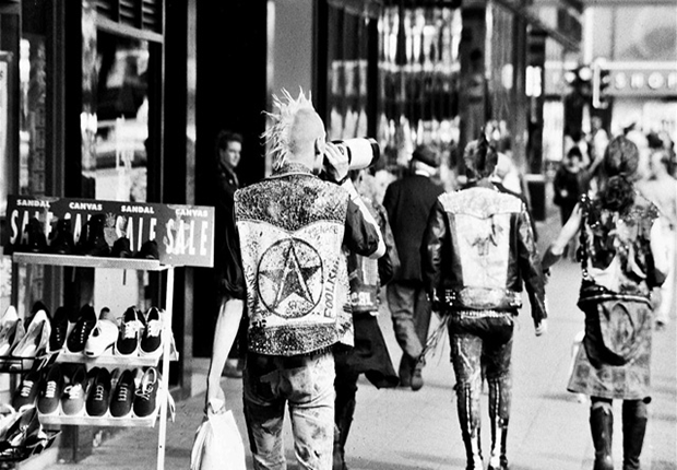 Punks Walking